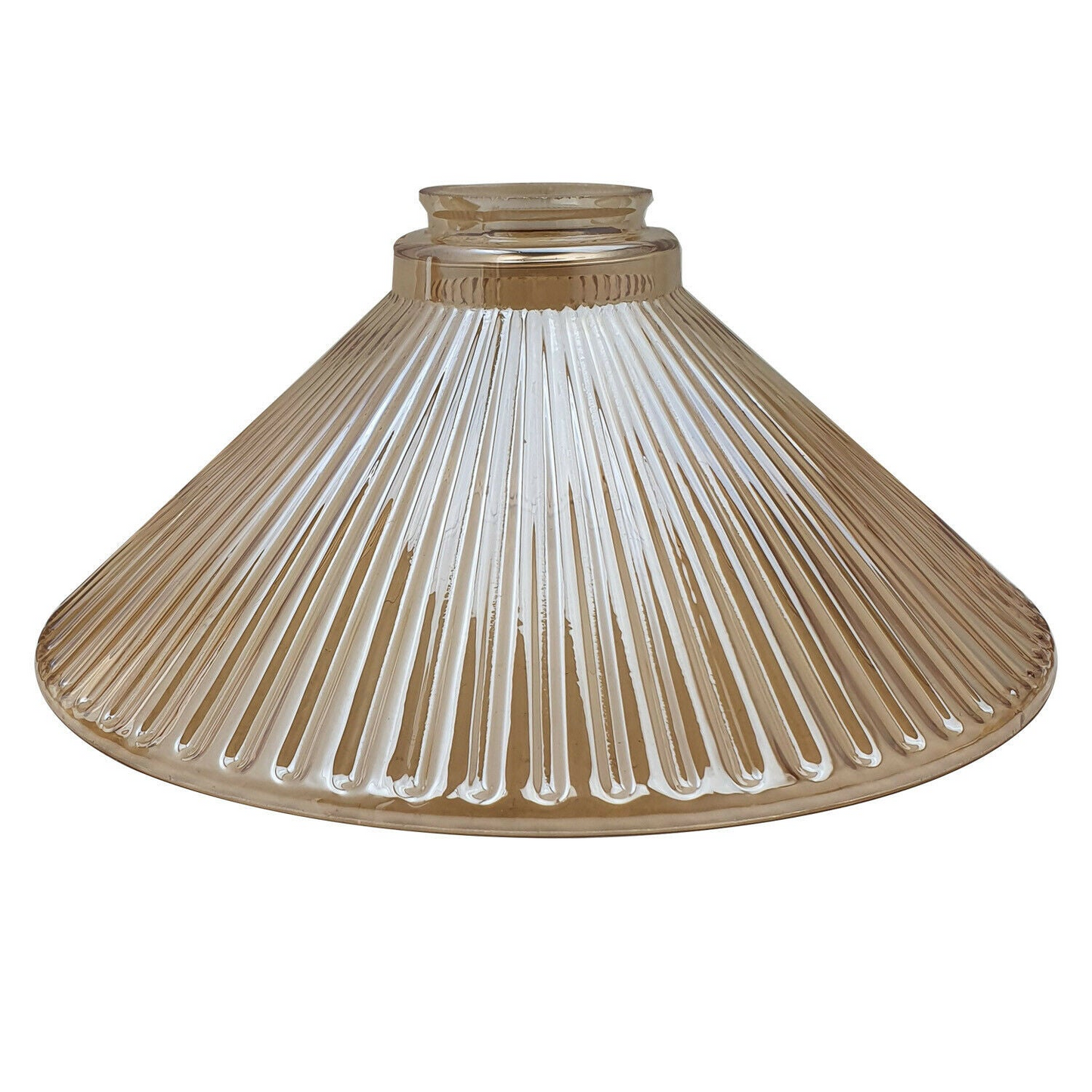 Vintage Amber Glass Ceiling Pendant Light Lampshade Retro Style~2180