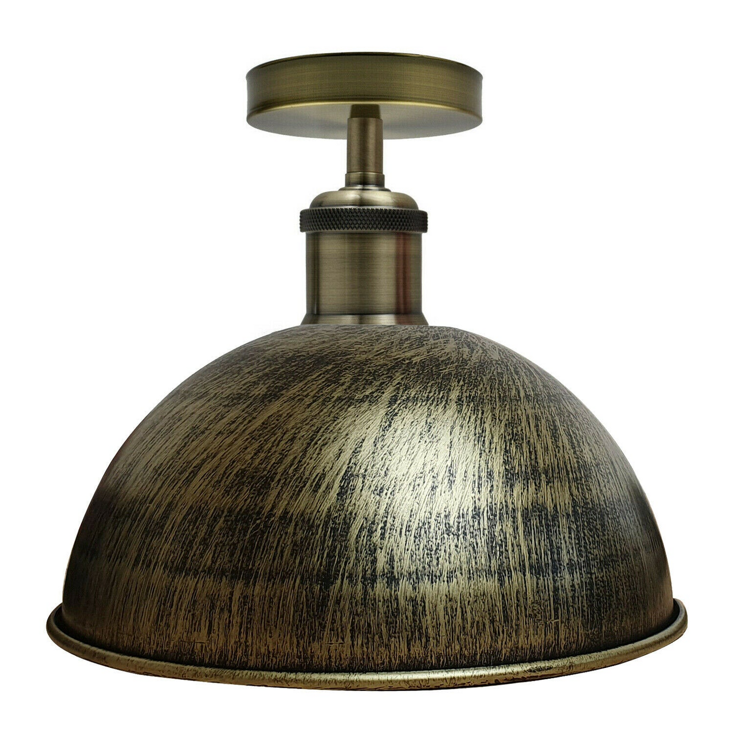 Retro Ceiling Light Shades In Brushed Brass~1784