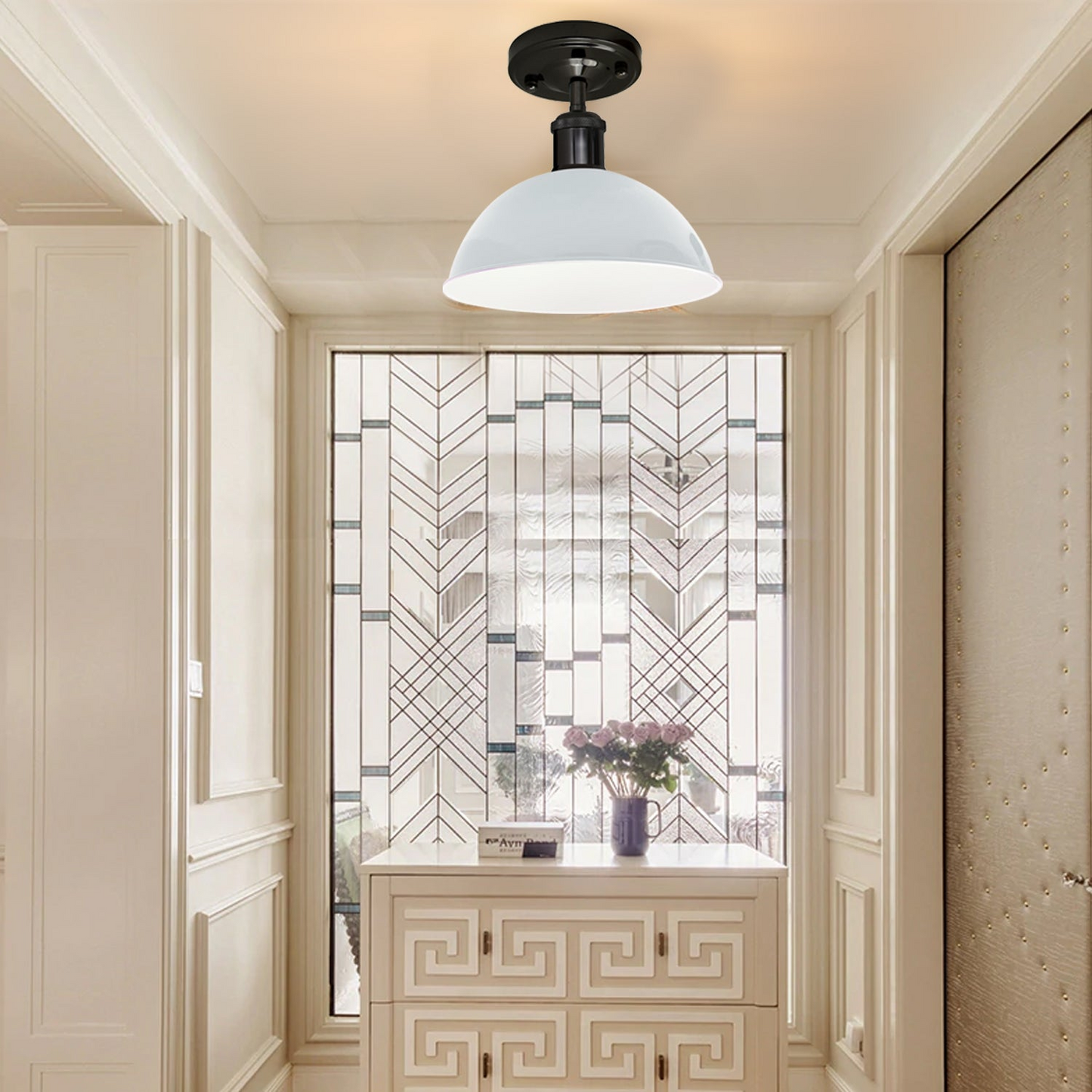 Modern Metal Dome Ceiling Light ~1639