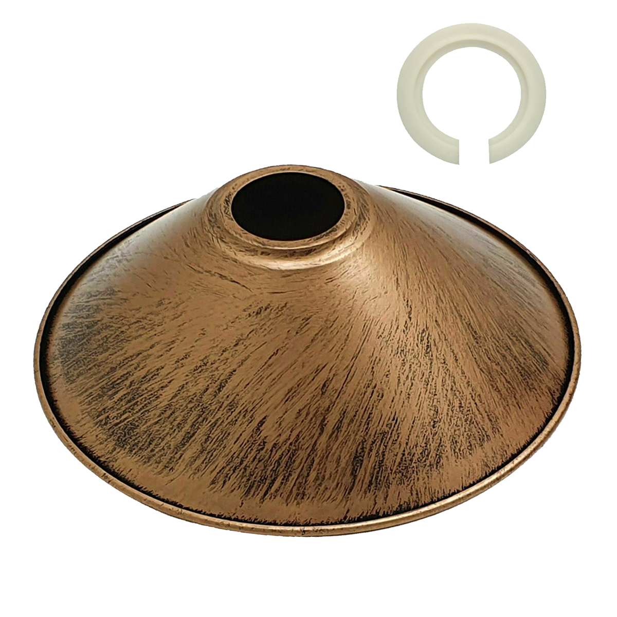 Modern Ceiling Pendant Light Shades Brushed Copper Colour Lamp Shades Easy Fit~1105