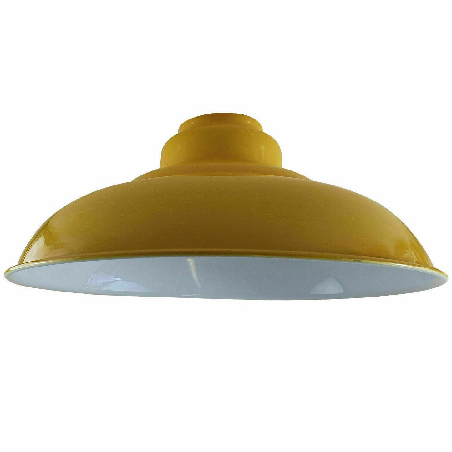 Yellow Colour Gloss Modern Metal Indoor Home Light Lampshade ~1091