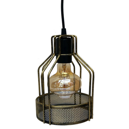 Lampshade Modern Ceiling Pendant Brass Chandelier Light~3176