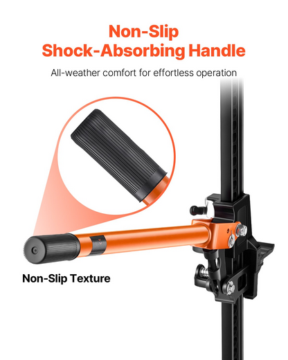 VEVOR 107.5cm Off Road Farm Jack Hoist 3.18 T High Lift Tractor Vehicle's Winch