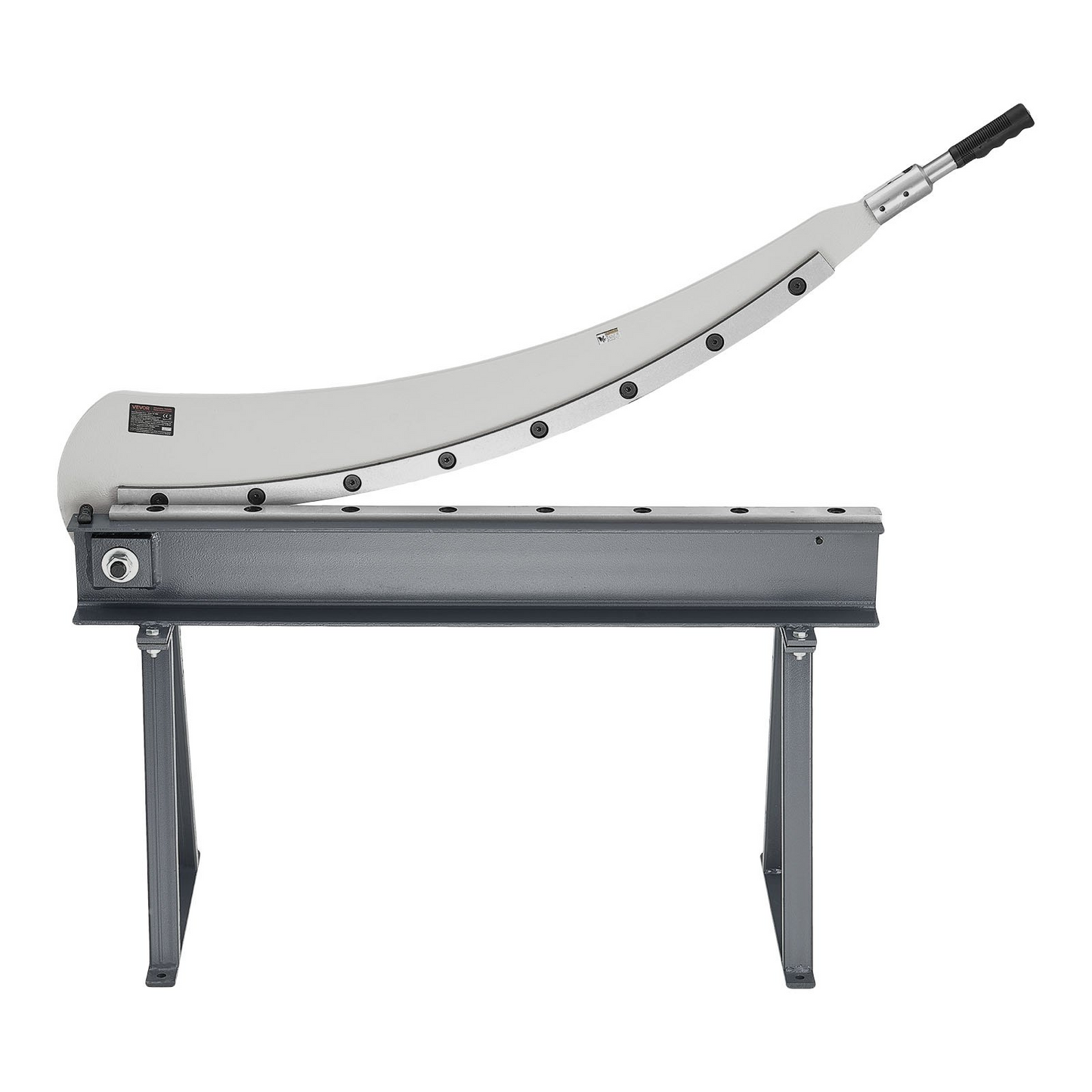VEVOR Guillotine Shear, 1000 mm Bed Width Benchtop Cutter, Manual Hand Plate Shear for Metal Sheet Processing, with Q235 Material, High Precision, Stand, for PCB, Aluminum, Steel, Copper, Plastic