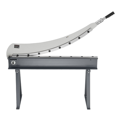 VEVOR Guillotine Shear, 1000 mm Bed Width Benchtop Cutter, Manual Hand Plate Shear for Metal Sheet Processing, with Q235 Material, High Precision, Stand, for PCB, Aluminum, Steel, Copper, Plastic