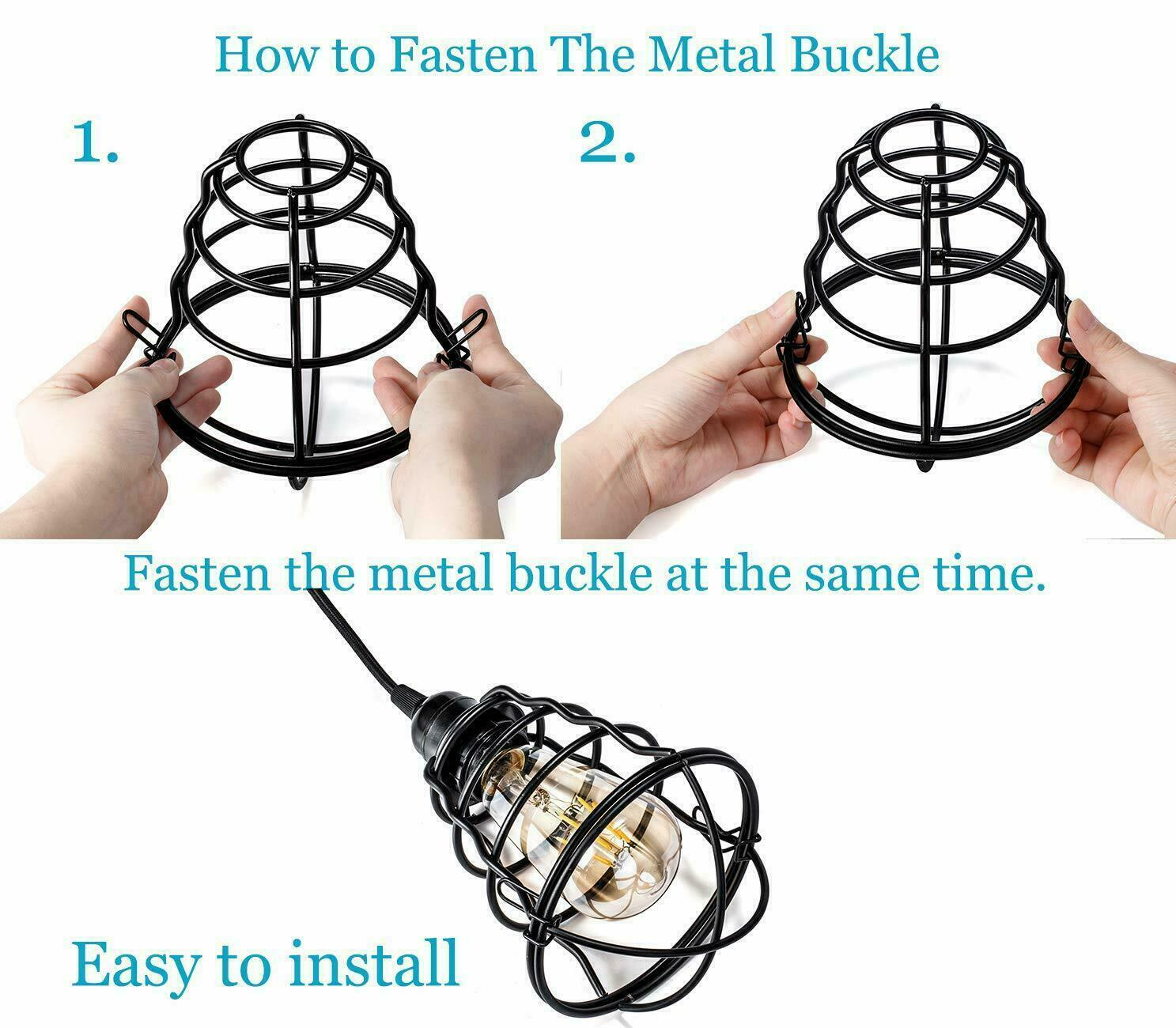 Industrial style Metal Bird cage Ceiling Pendant Light ~2540