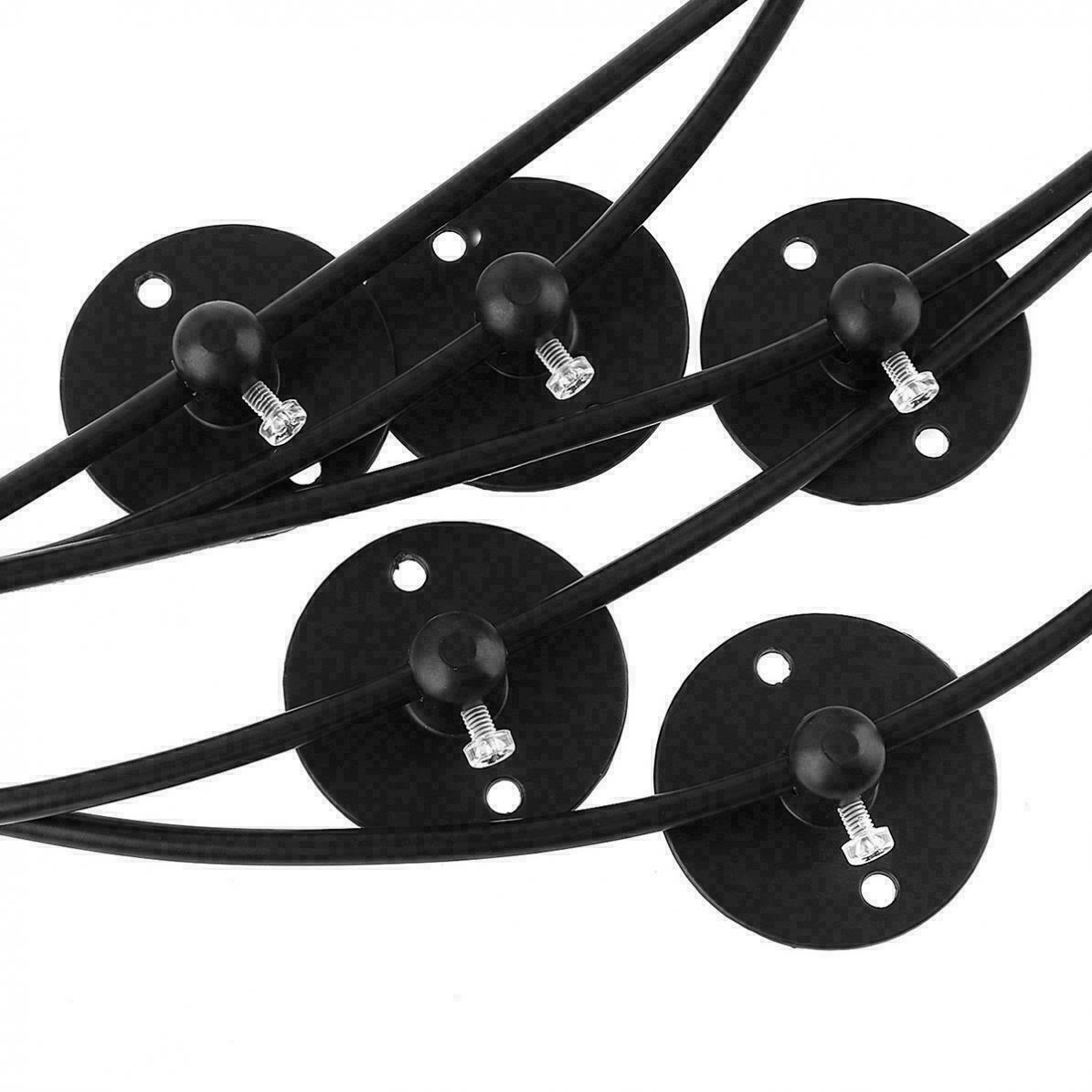 Multi Outlet 8 Way Ceiling Pendant Light For 2m PVC Cable~1571