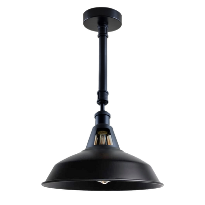Black Metal Lampshade Industrial Retro Lighting Ceiling Light~1140