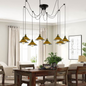 Modern large spider Braided Pendant lamp Octopus Chandelier~3437
