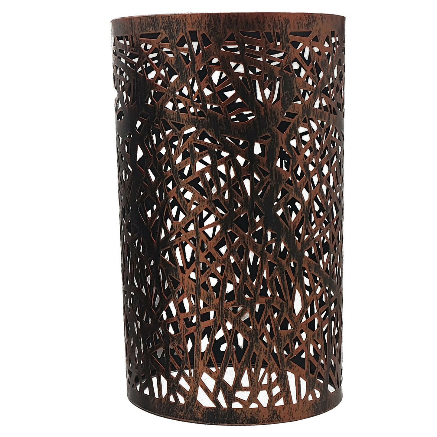 4 Type Rustic Red Lampshade Easy Fit Modern Light Cage Metal Lamp Shade~1022