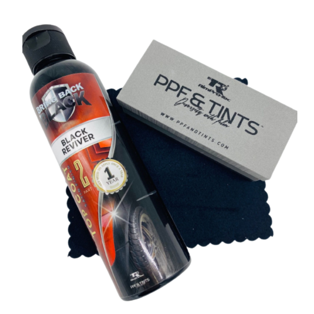 Bring Back Black™ 1x 120ml Bottle Top Coat Satin