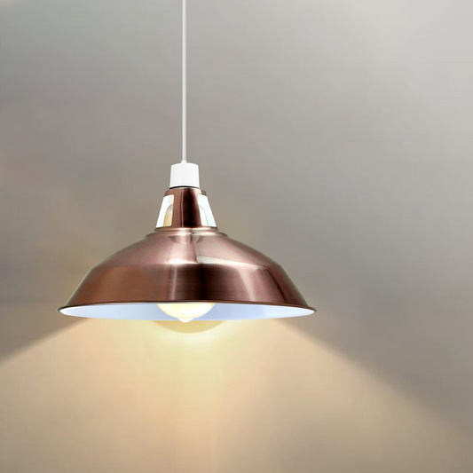 Metal Ceiling Vintage Industrial Loft Style Lampshade in Colour~1074