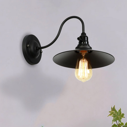 Retro Vintage Light Shade Ceiling Lifting Swan Neck Industrial Wall Lamp Fixture~2674