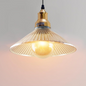 Vintage Amber Glass Ceiling Pendant Light Lampshade Retro Style~2180