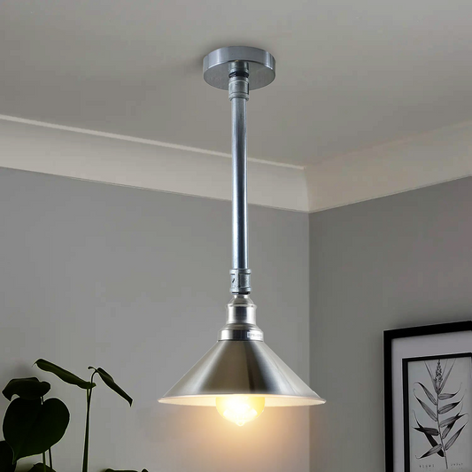 Modern Hanging Retro Light Vintage Industrial Metal Ceiling Pipe Pendant Shade~3411