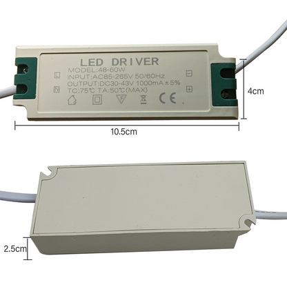 48W-60W  30-43V 1000mA LED Driver Power Supply Transformer ~ 2046
