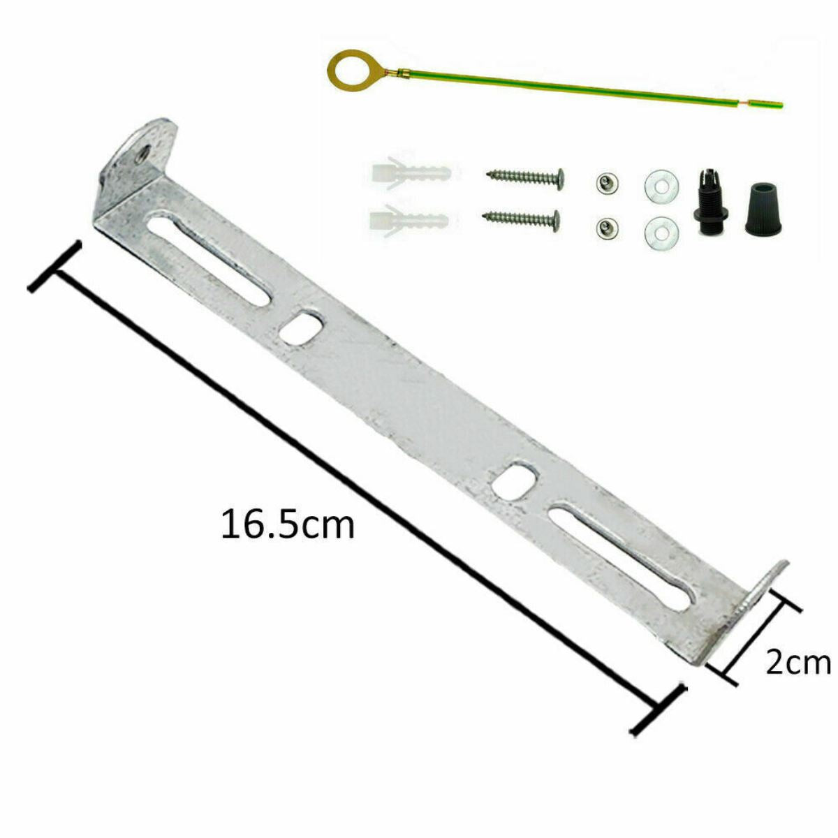 165mm Ceiling Rose Strap Side fitting Bracket~2400