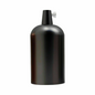 Smooth Holder Matt Black retro antique vintage lamp holder~2729