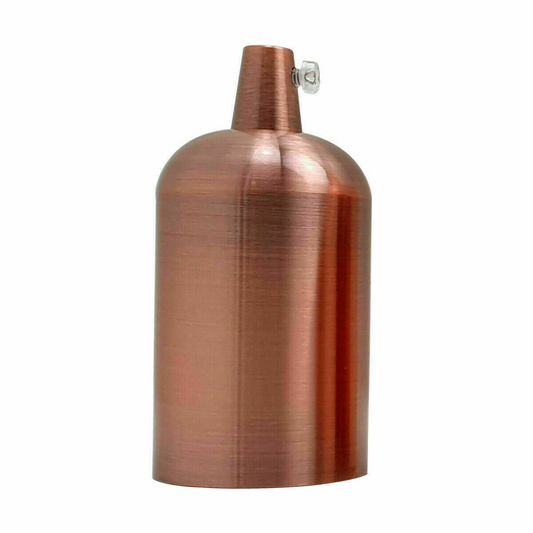 Smooth Holder Copper retro antique vintage lamp holder~2728