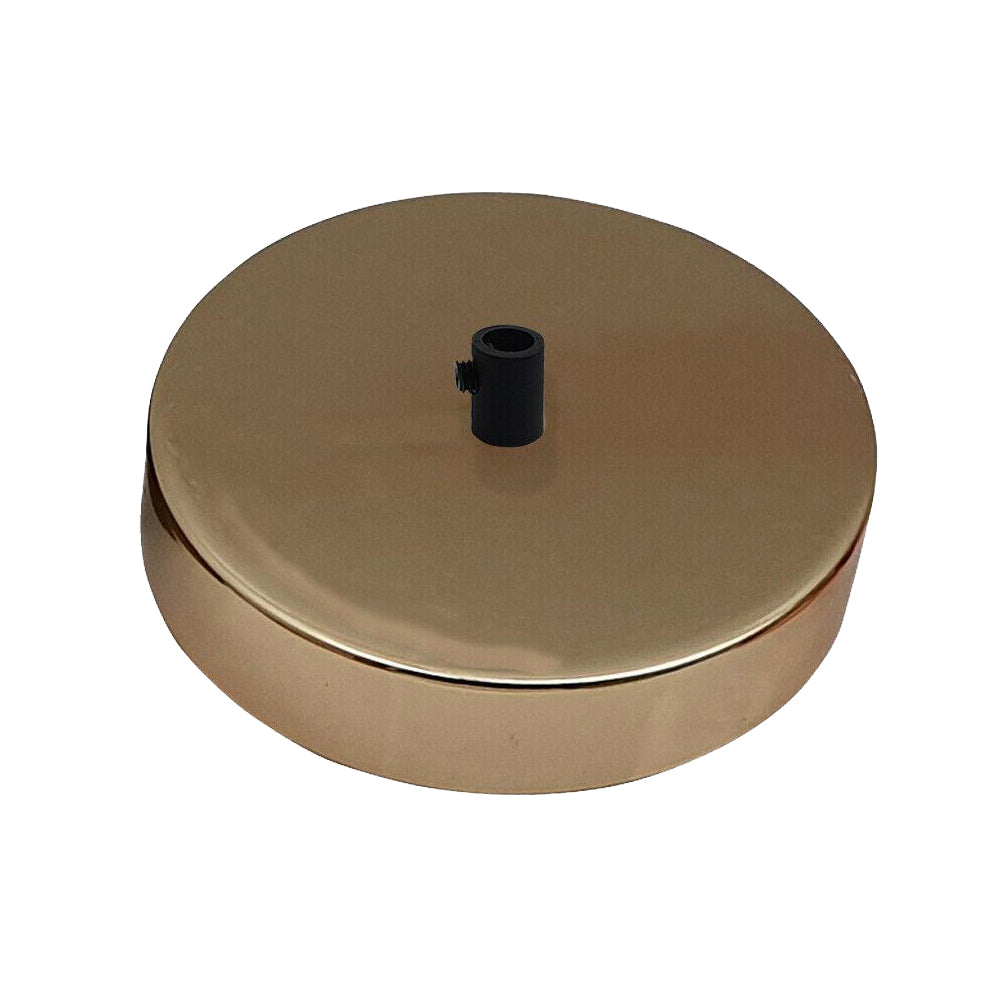1 Outlet French Gold Metal Ceiling Rose 120x25mm~2801