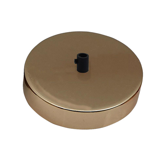 1 Outlet French Gold Metal Ceiling Rose 120x25mm~2801