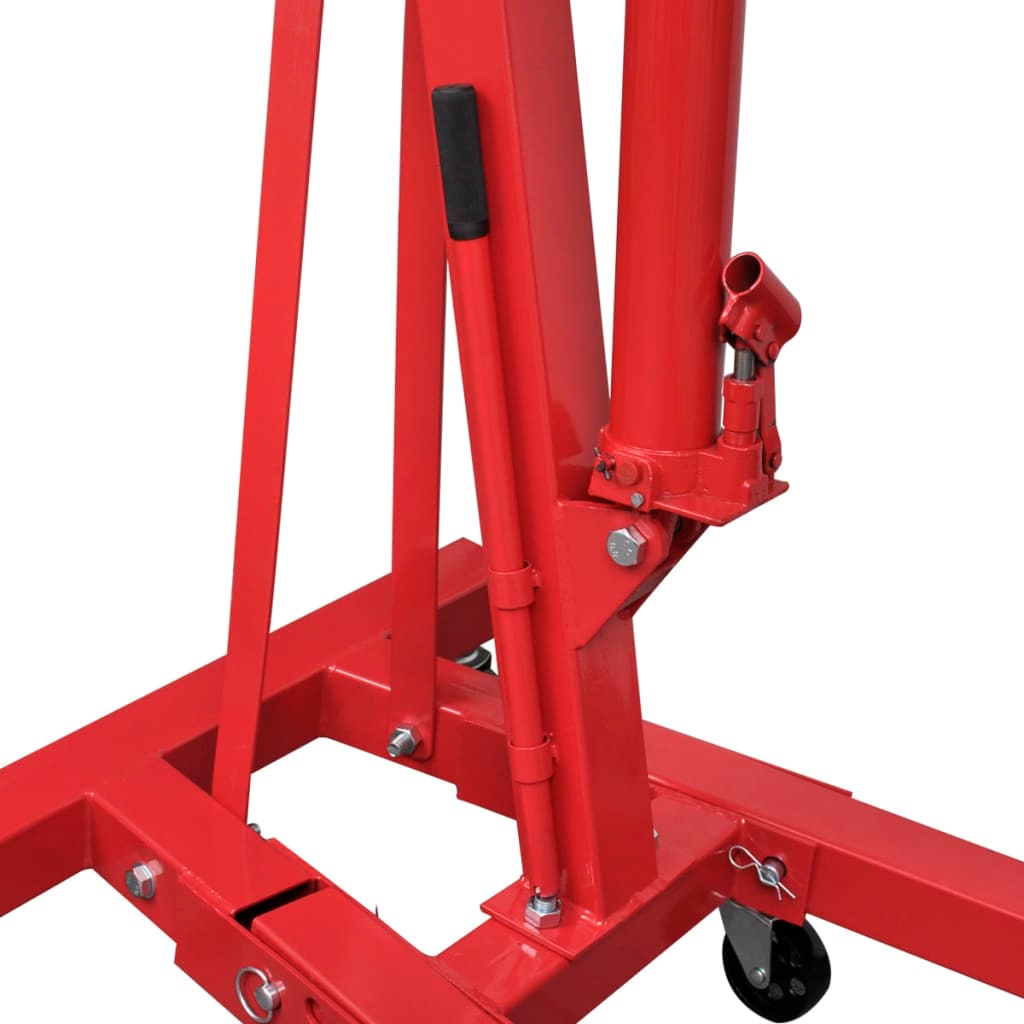 vidaXL Folding Engine Crane 2 ton 88.2 kg