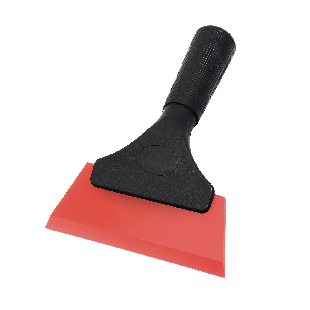 Red Rubber Cleaning Squeegee | PPFandTints™