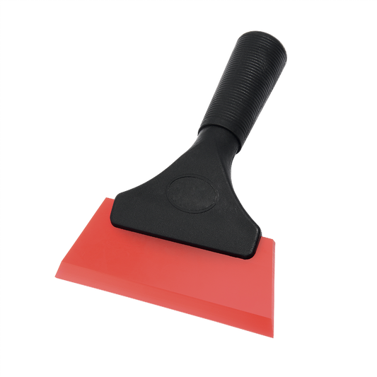 Red Rubber Cleaning Squeegee | PPFandTints™
