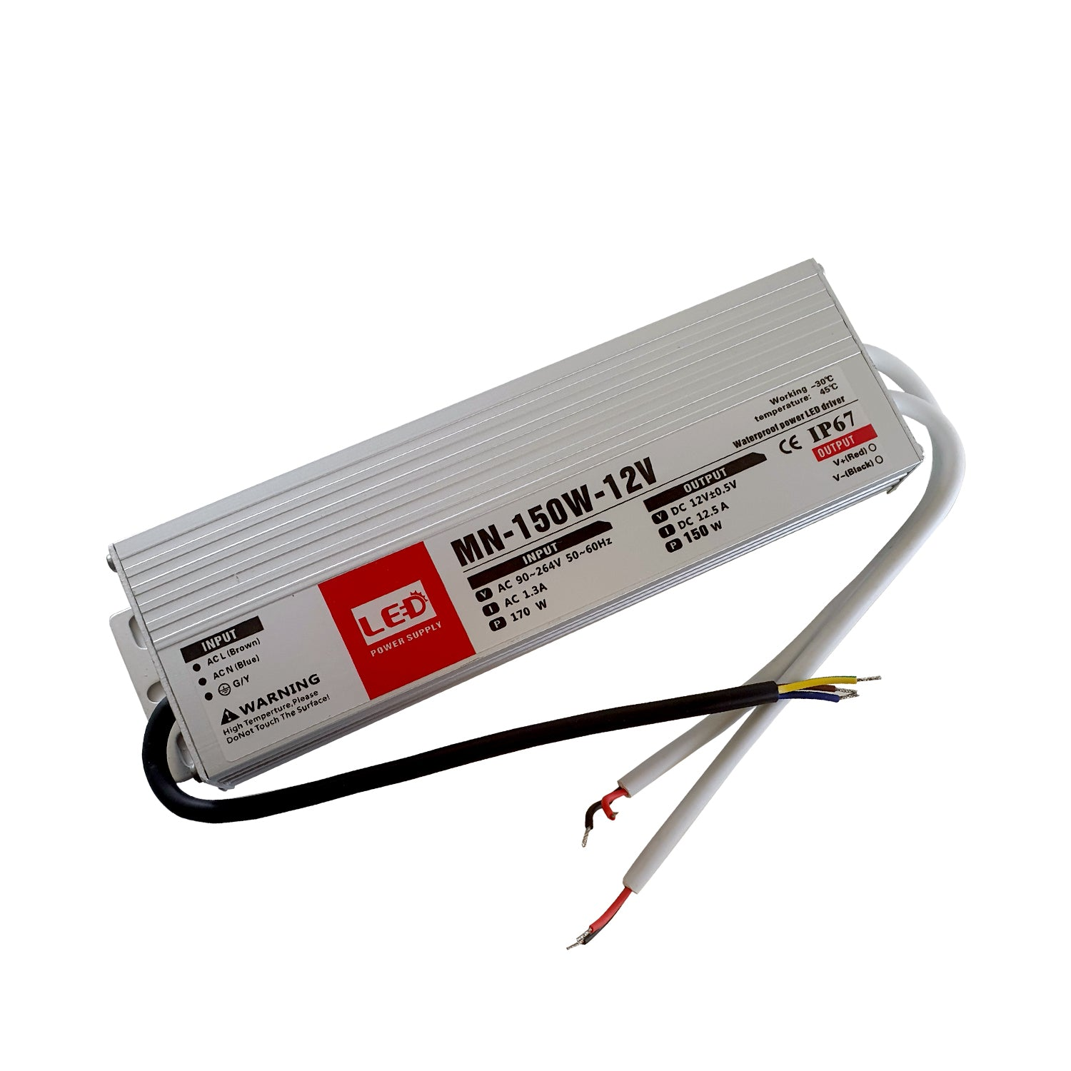 150W LED driver switch power supply transformer IP67 Ultra Slim~2100