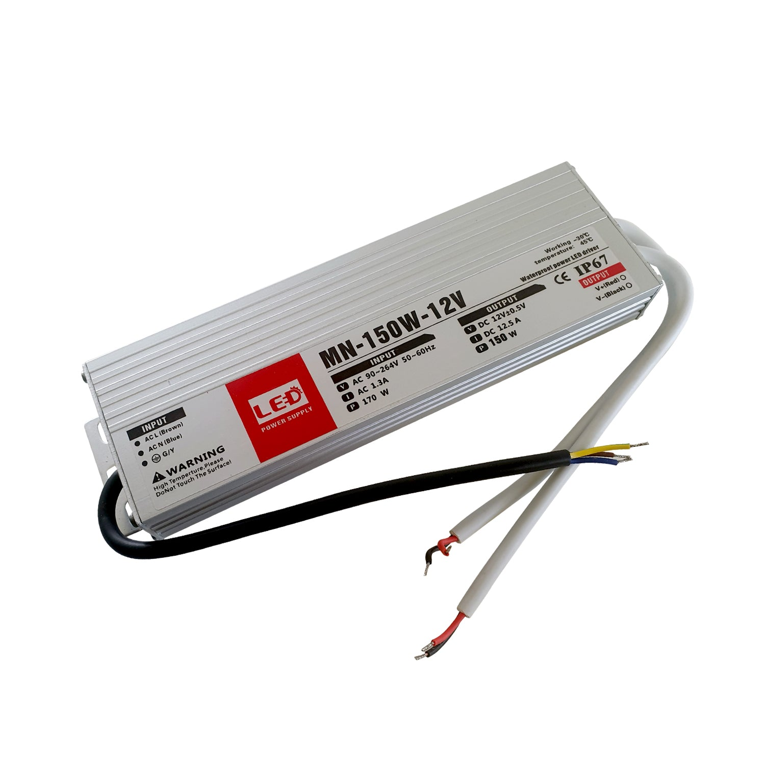 150W LED driver switch power supply transformer IP67 Ultra Slim~2100