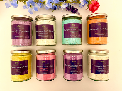 Luxury Bath Blend - Fancy Fragrance - Rose & Palmarosa