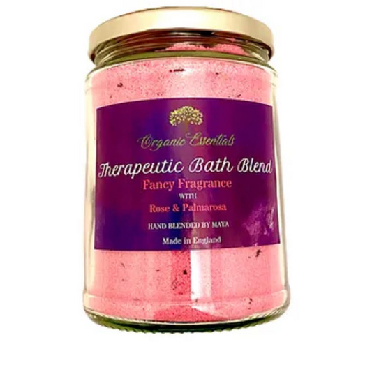 Luxury Bath Blend - Fancy Fragrance - Rose & Palmarosa