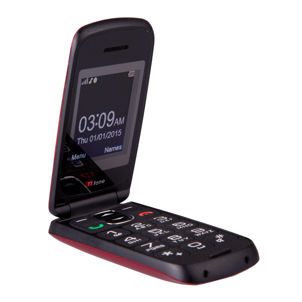 TTfone Star TT300 Red with Giffgaff SIM Network