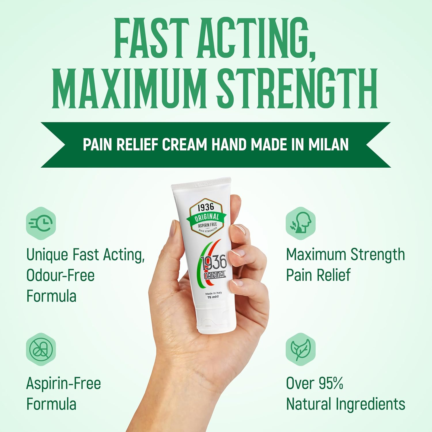 Nodol Aspirin-Free Pain Relief Cream