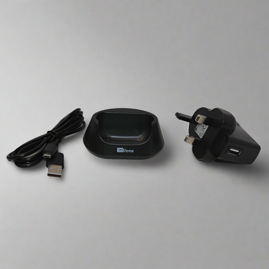 TTfone Spare Docking Cradle Desktop Charger Stand for Jupiter 2 TT850 Mobile