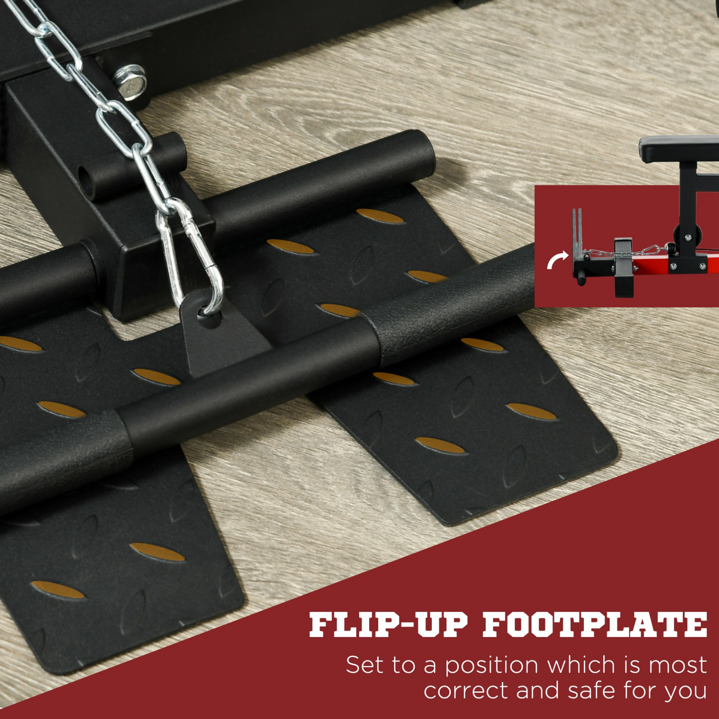 Pull Up Station with Adjustable Seat, Power Tower for Chin up  and Lat Pulldown Exercises, Multi-Function Fitness Equipment with Flip-Up Footplate by SPORTNOW