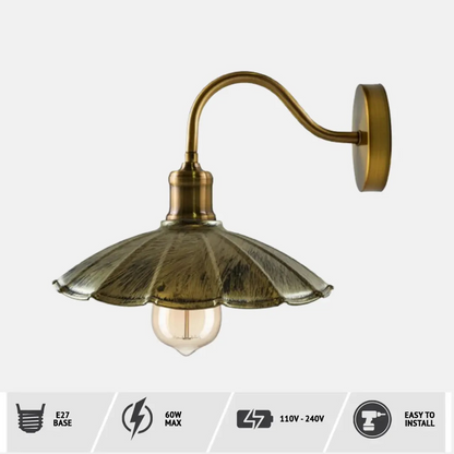 Wall Lamp Indoor Home Retro Lights Fixture Decorative Mounted Lights~1500