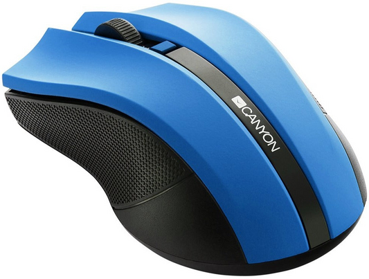 Canyon Wireless Optical Mouse in Blue - CNE-CMSW05BL