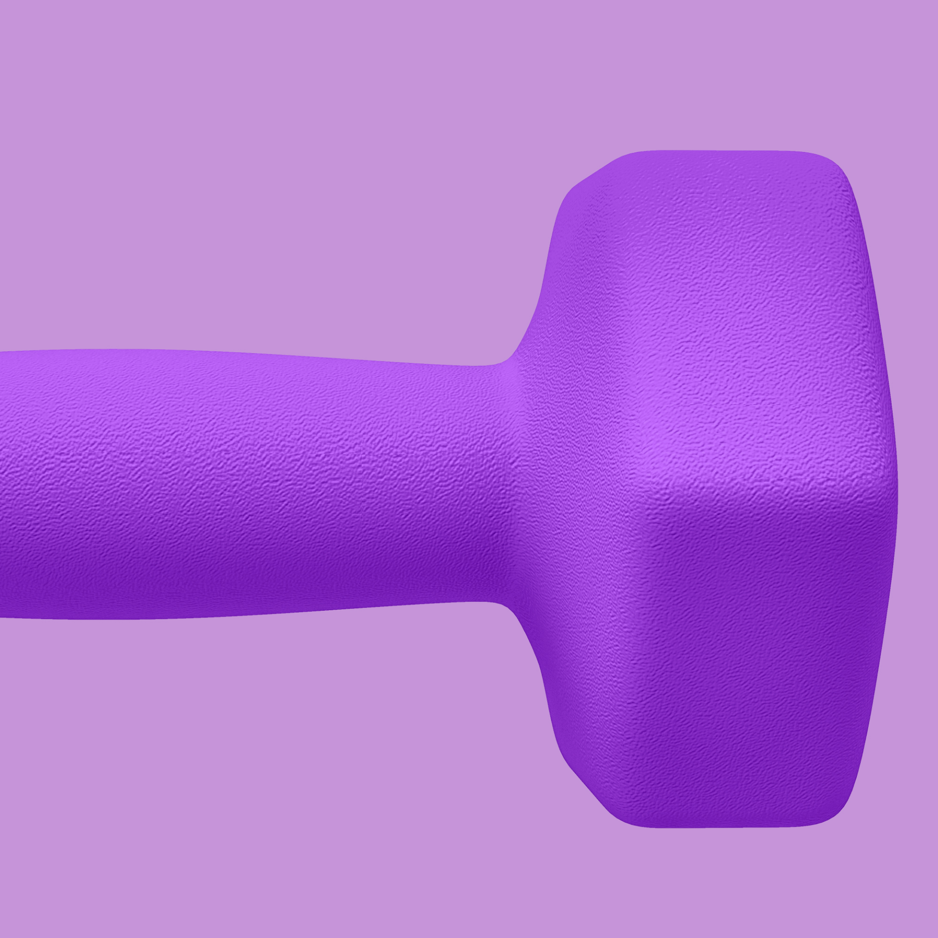 2 x 4kg Hexagonal Dumbbells Weights Set with Non-Slip Grip for Home Gym Workout in Purple by SPORTNOW