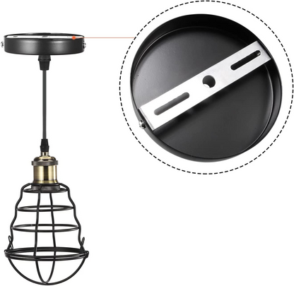 125mm Ceiling Rose Strap Side fitting Bracket ~2396