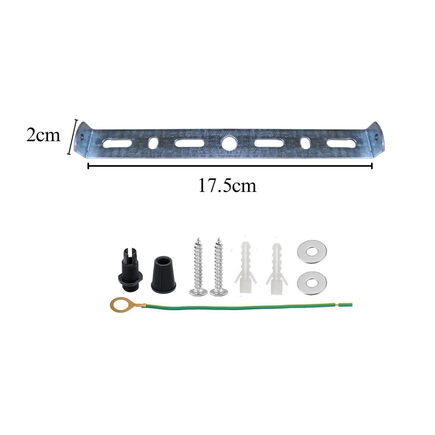 175mm Ceiling Rose Strap Side fitting Bracket - 2401