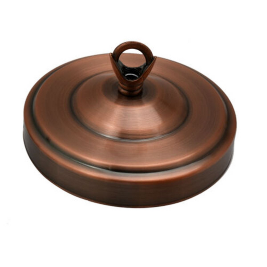 108mm Diameter Ceiling Rose Hook Plate Copper Color Light Fitting Chandelier~2648