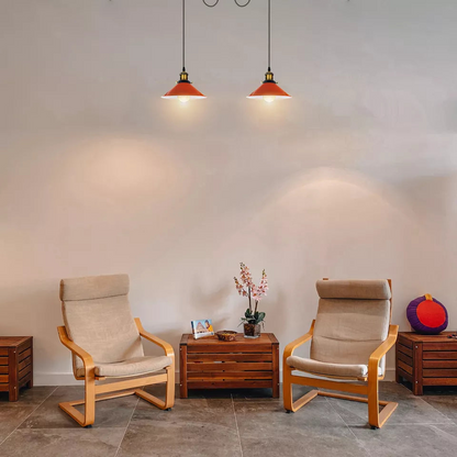 Red 2 Way Retro Industrial Ceiling E27 Hanging Lamp Pendant Light~3499