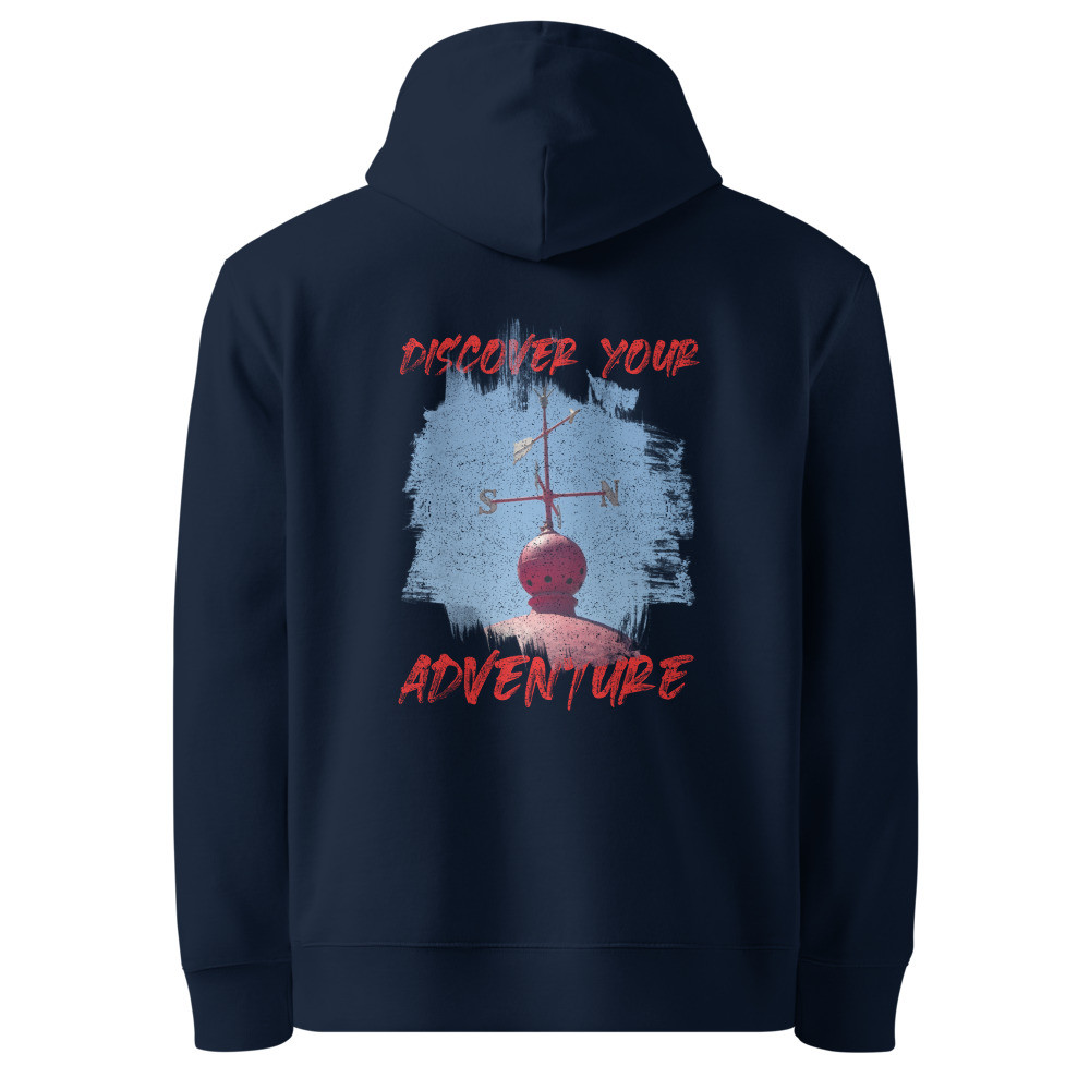 Discover Your Adventure Organic Cotton Hoodie