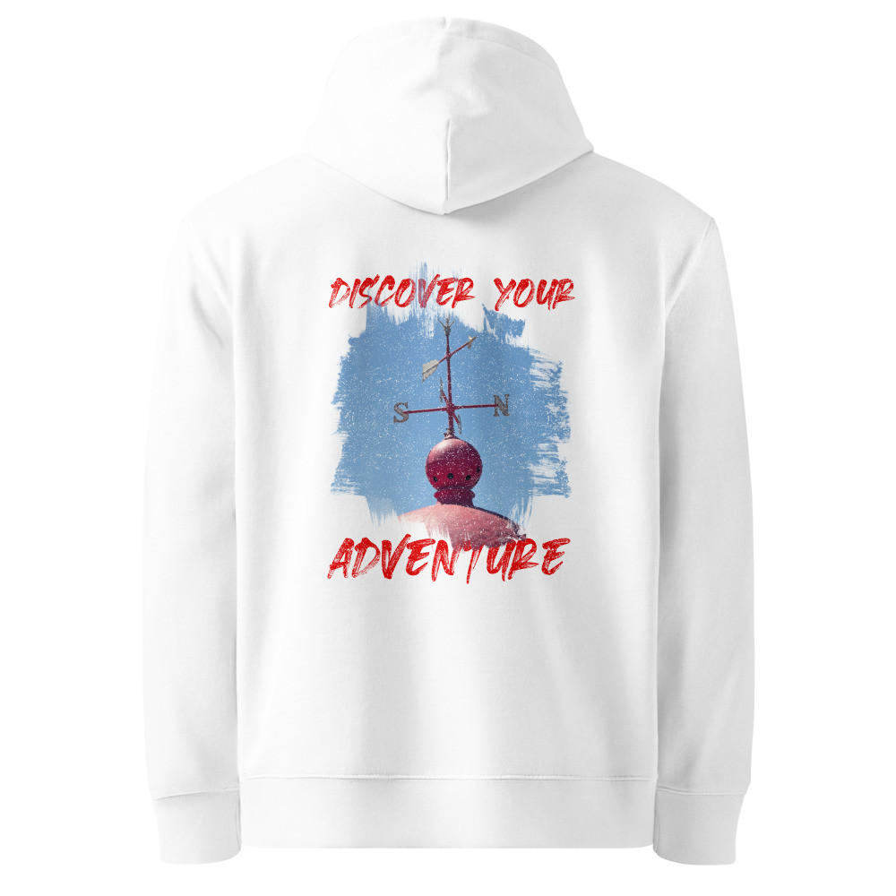 Discover Your Adventure Organic Cotton Hoodie