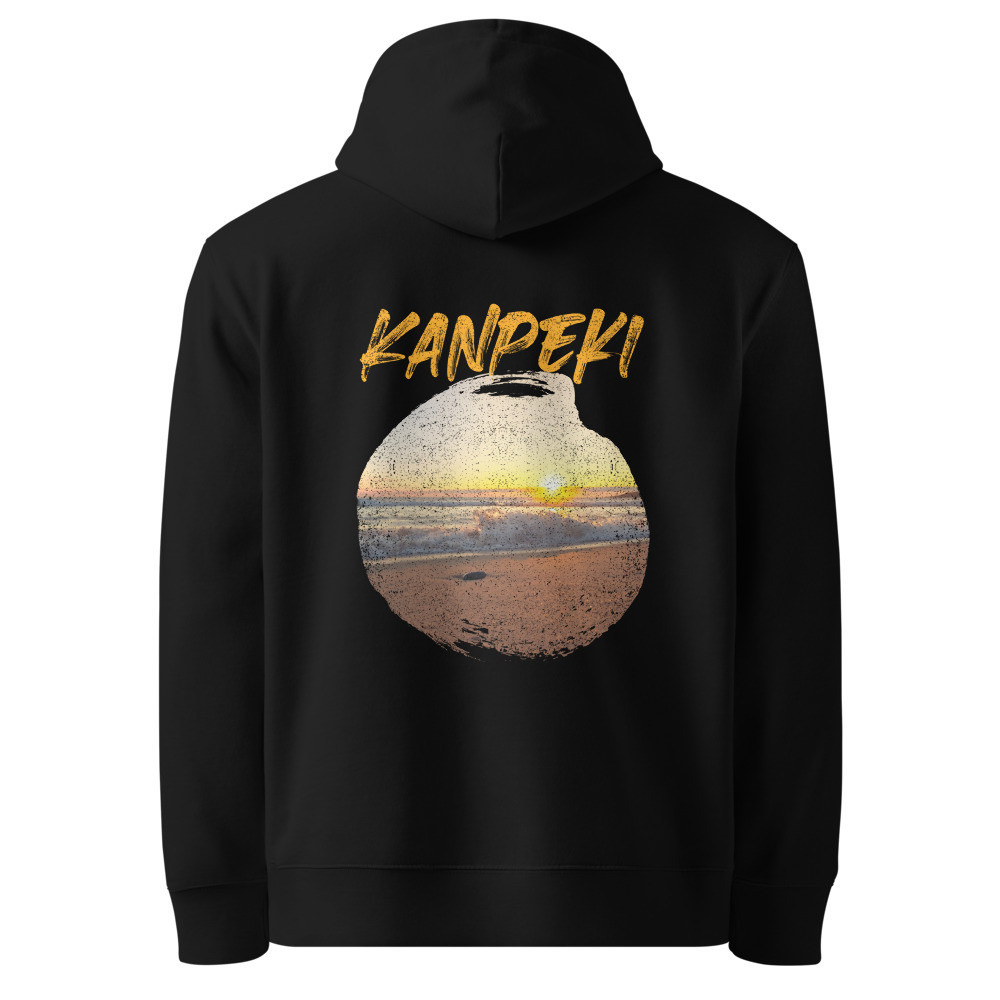 Kanpeki Organic Cotton Hoodie - Perfect Sunset Design