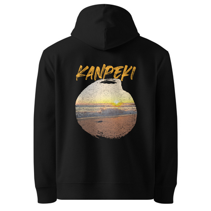 Kanpeki Organic Cotton Hoodie - Perfect Sunset Design
