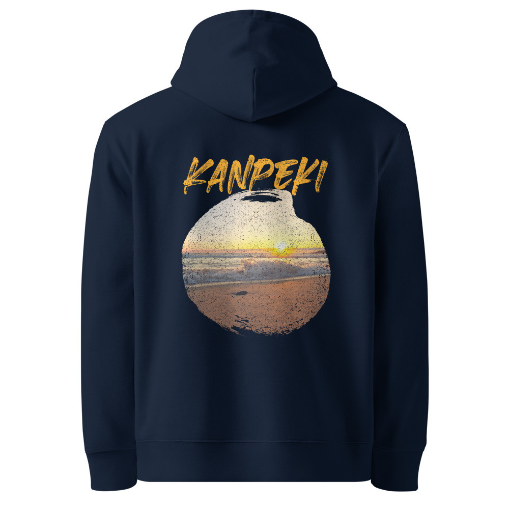 Kanpeki Organic Cotton Hoodie - Perfect Sunset Design