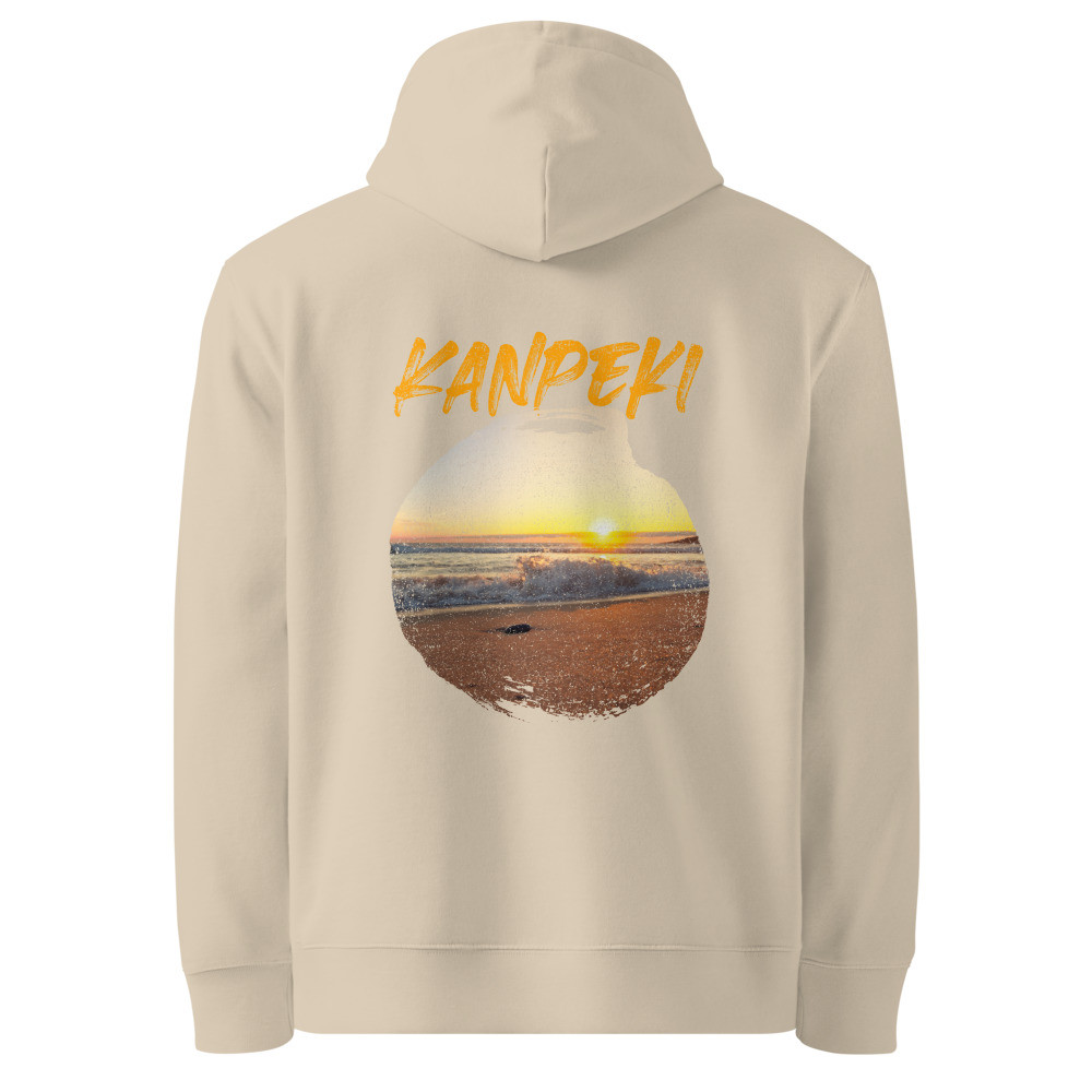 Kanpeki Organic Cotton Hoodie - Perfect Sunset Design