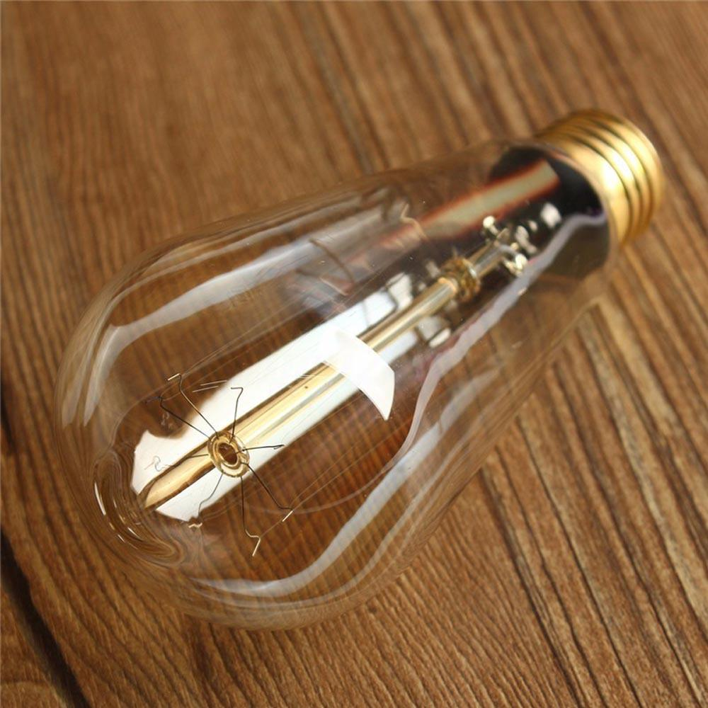 10 x ST64 E27 4W Vintage Antique Retro Edison Lamp Light Bulbs Filament 220V UK~2184
